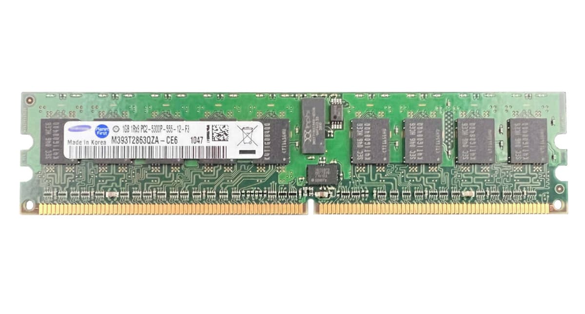 Оперативная память Samsung M393T2863QZA-CE6 DDRII 1Gb