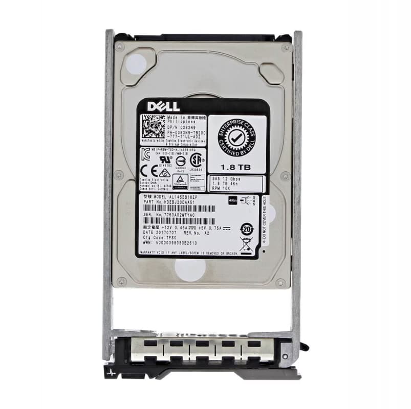 Жесткий диск Dell AL14SEB18EP 1,8Tb 10500 SAS 2,5" HDD