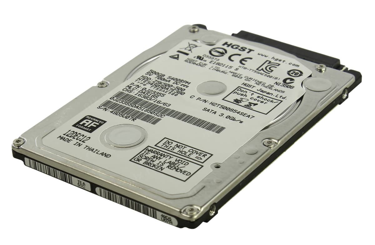 Жесткий диск HGST HTE545050A7E380 500Gb SATAII 2.5" HDD