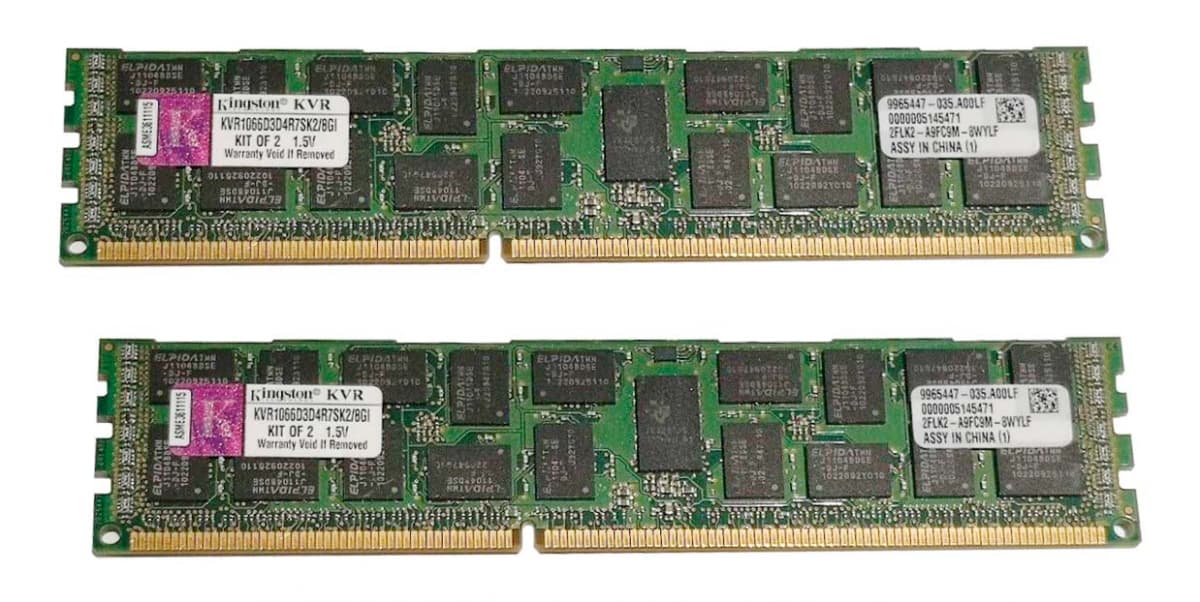 Оперативная память Kingston KVR1066D3D4R7SK2/8GI DDRIII 8Gb