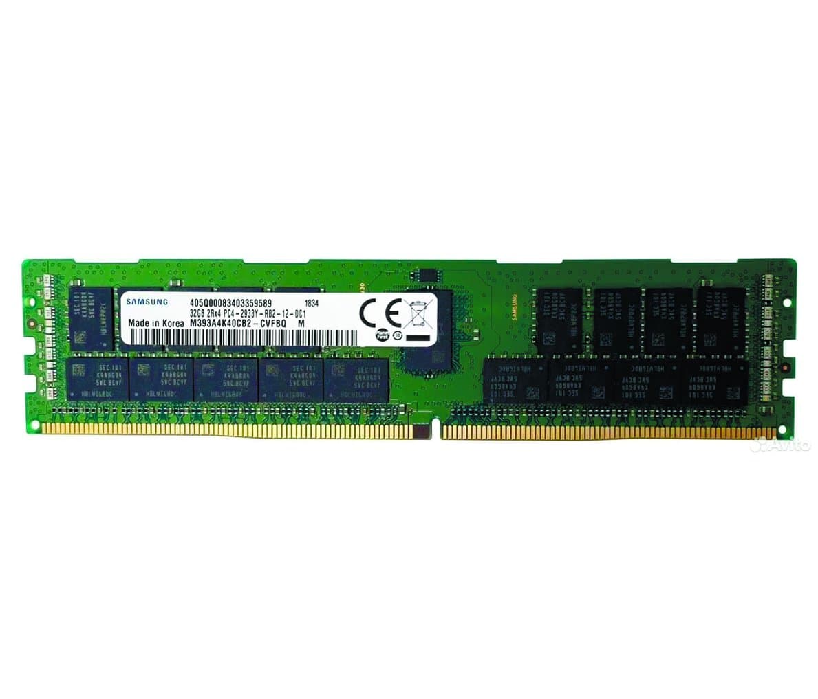 Оперативная память Samsung DDRIV 32Gb M393A4K40CB2-CVFBQ