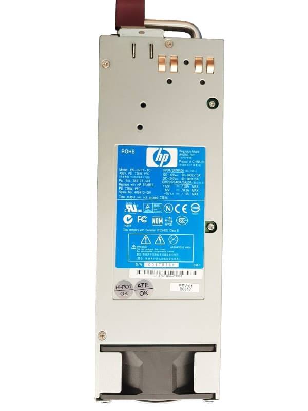 Резервный Блок Питания HP 384168-B21 725W