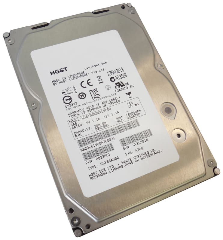 Жесткий диск HGST HUS156030VLS600 300Gb  SAS 3,5" HDD