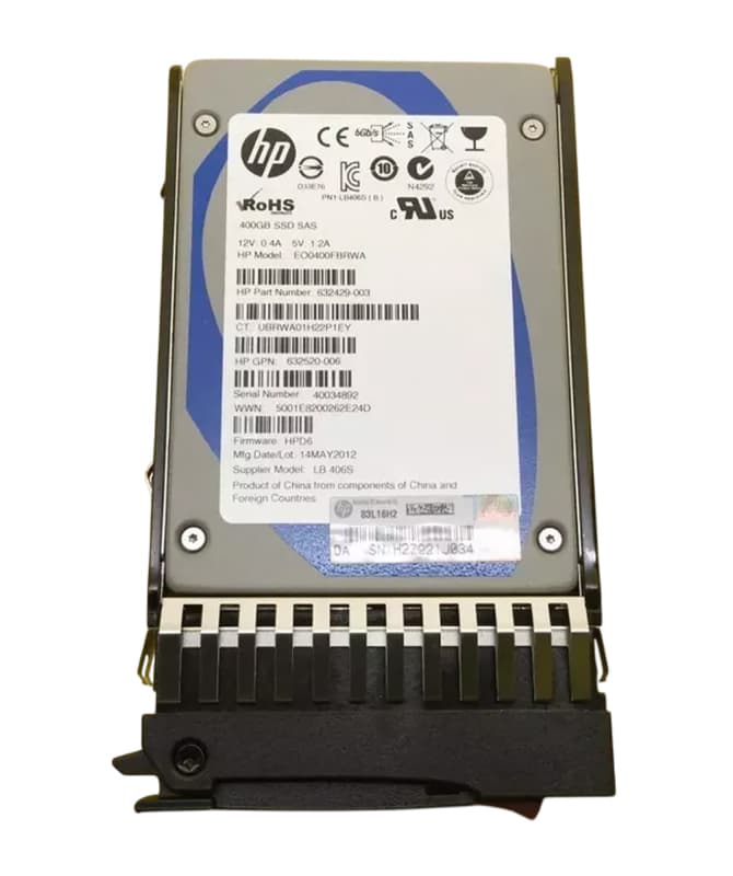 Жесткий диск HP 690821-B21 400Gb  SAS 2,5" SSD