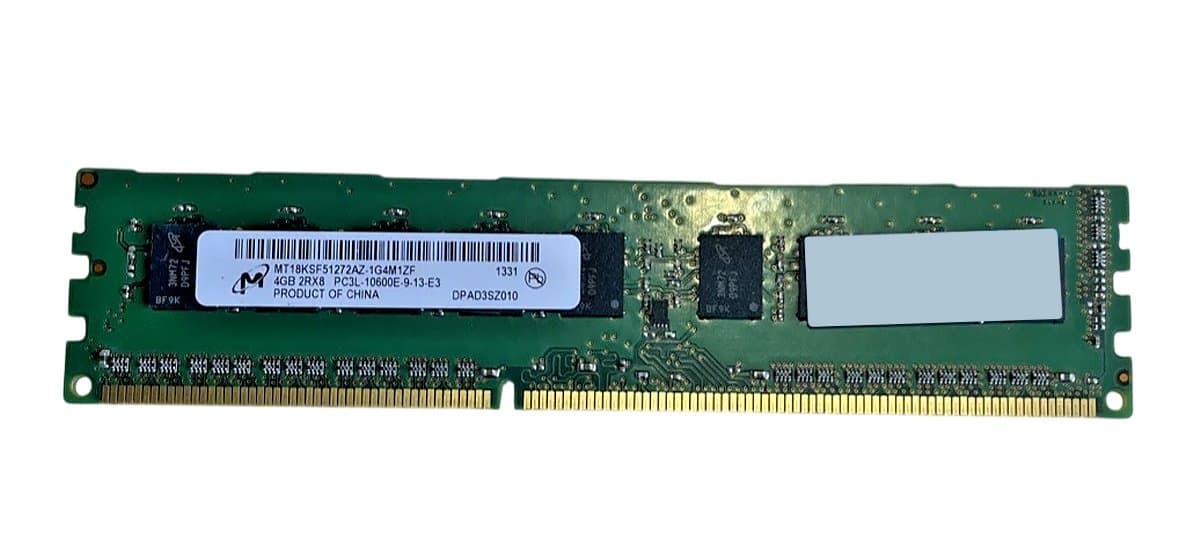 Оперативная память Micron DDRIII 4Gb MT18KSF51272AZ-1G4M1ZF    