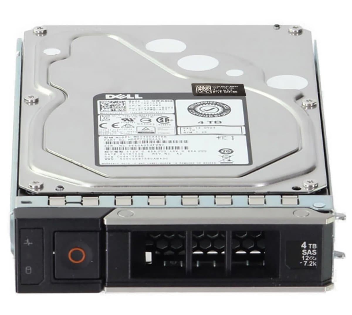Жесткий диск Dell 4TB 7200 SAS 3.5" HDD 00F9W8