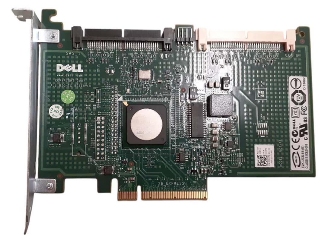 Контроллер Dell WY335 PCI-E8x 256Mb