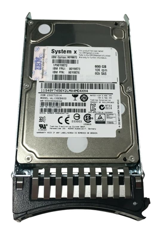 Жесткий диск IBM 90Y8874 600Gb  SAS 2,5" HDD