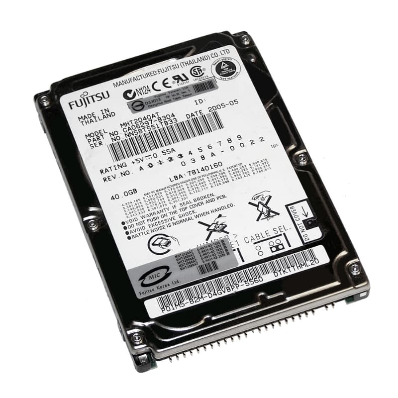 Жесткий диск Fujitsu CA06297-B304 40Gb 4200 IDE 2,5" HDD