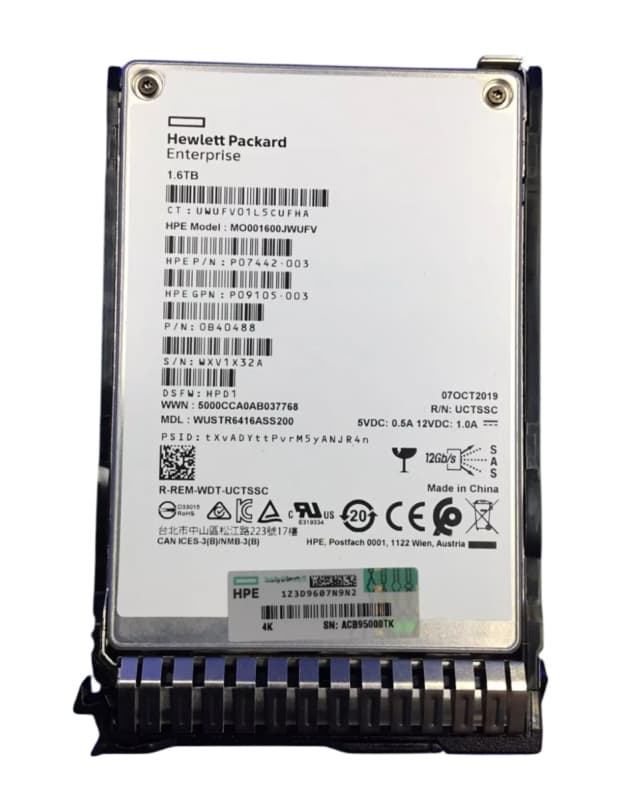 Жесткий диск HP P09105-003 1,6Tb SAS 2,5" SSD