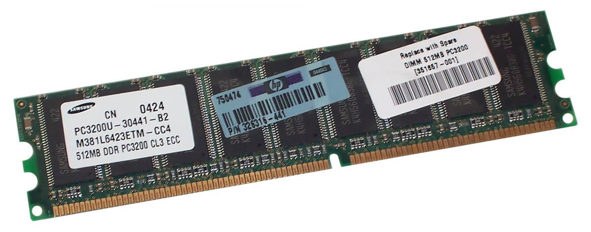 Оперативная память HP 326316-441 DDR 512Mb