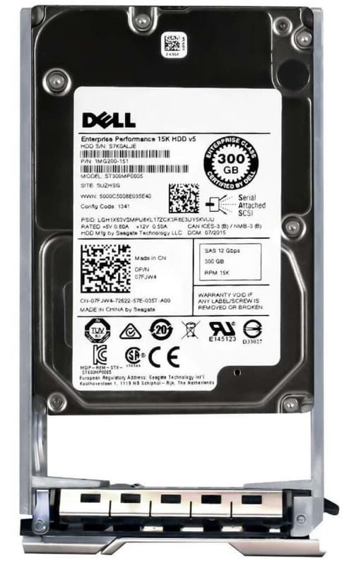 Жесткий диск Dell 400-AJRU 300Gb SAS 2,5" HDD