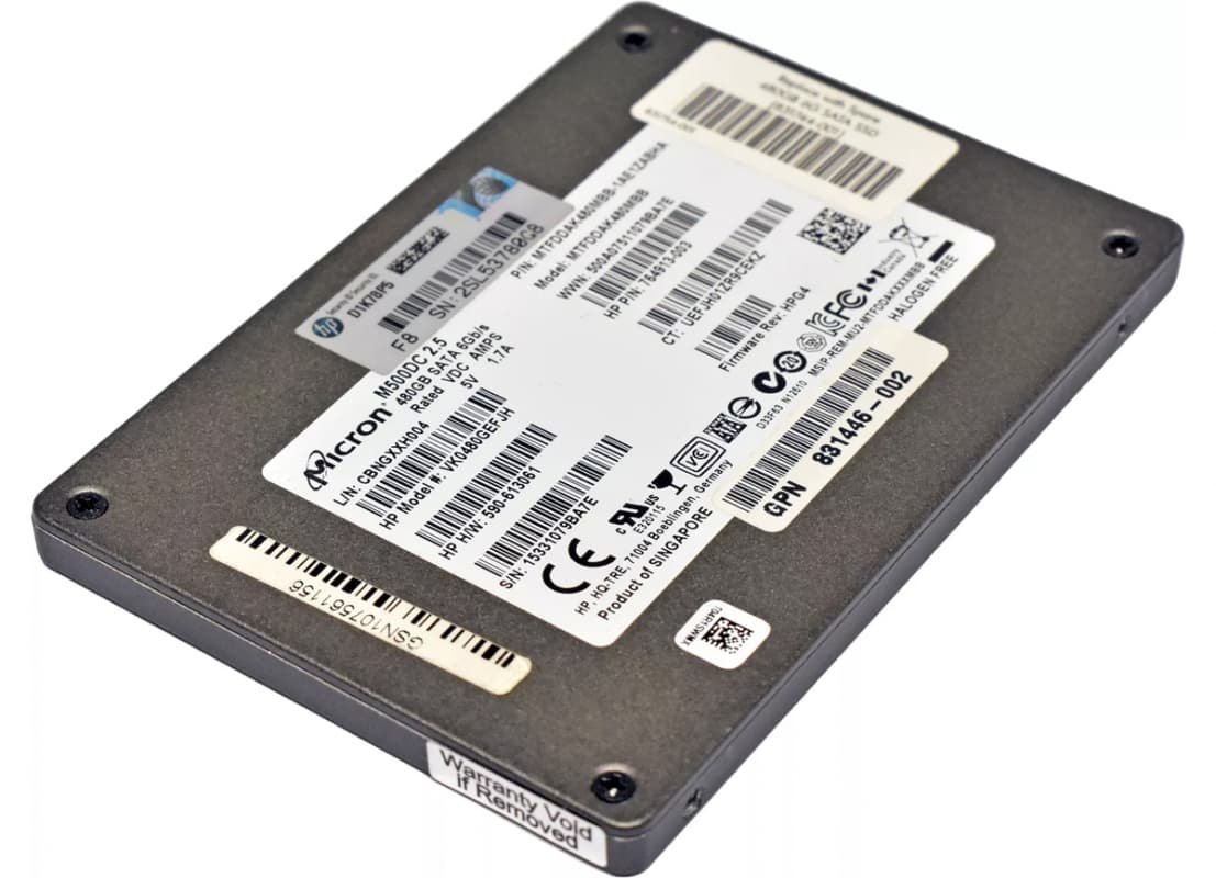 Жесткий диск HP 871639-001 480Gb SATAIII 2,5" SSD