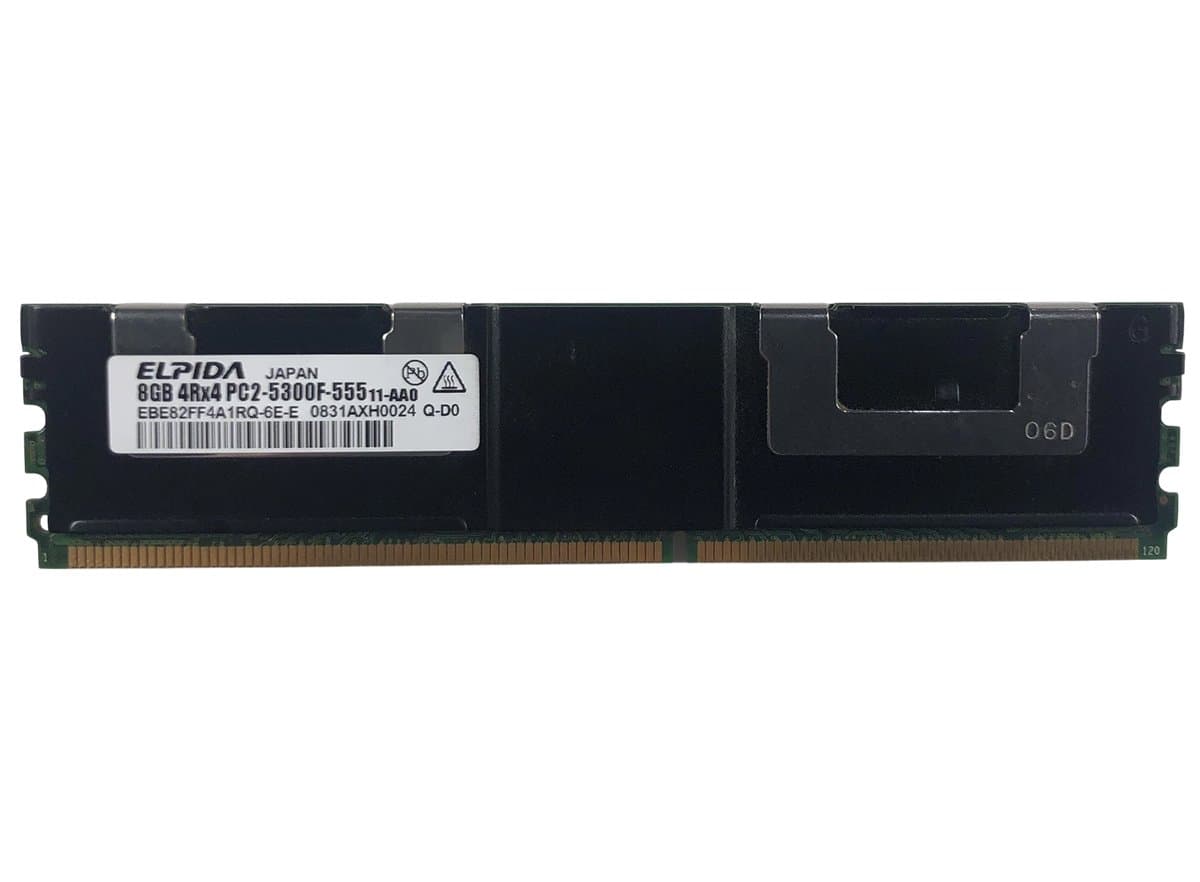 Оперативная память Elpida DDRII 8Gb EBE82FF4A1RQ-6E-E