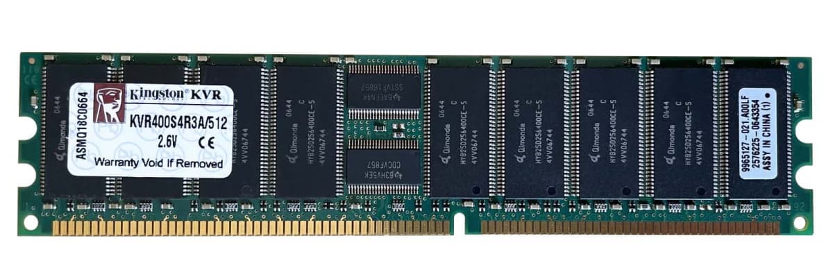 Оперативная память Kingston KVR400S4R3A/512 DDR 512Mb