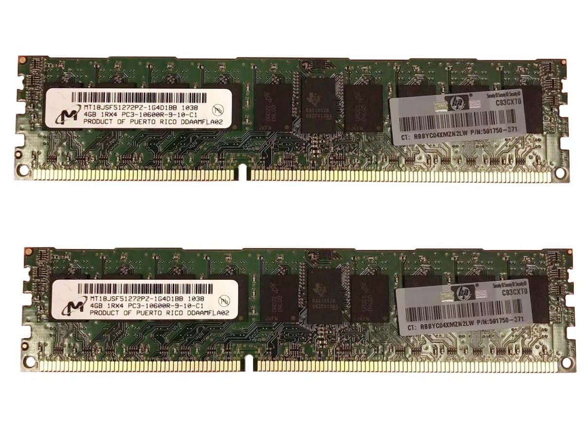 Оперативная память HP AM327-69001 DDRIII 4Gb