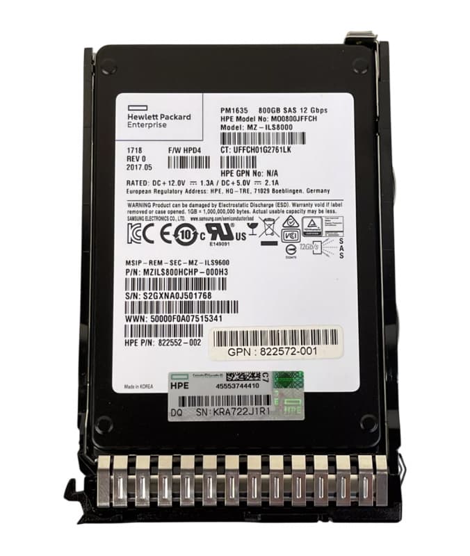 Жесткий диск HP MZILS800HCHP-000H3 800Gb  SAS 2,5" SSD