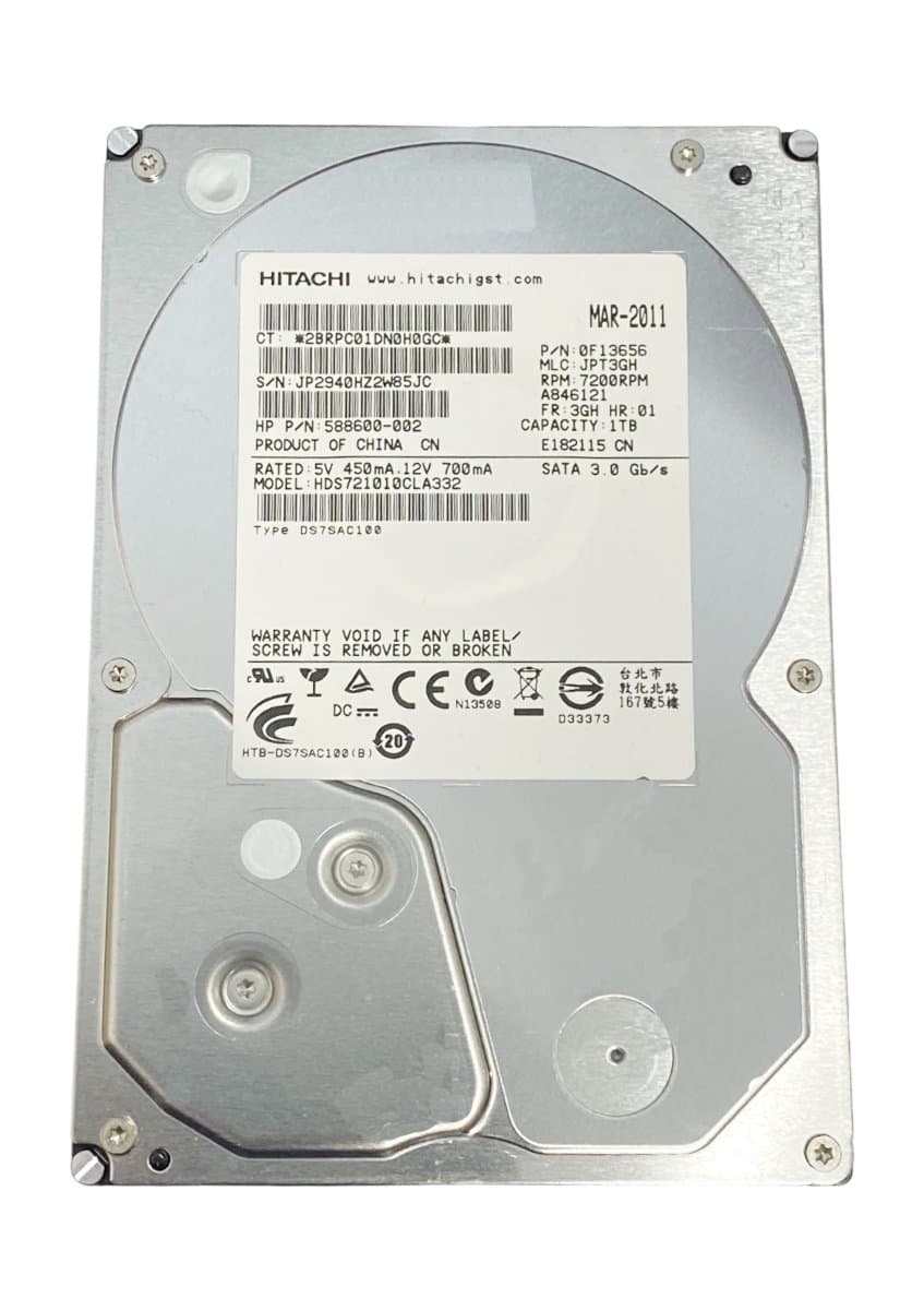 Жесткий диск HP 1Tb 7200 SATAII 3.5" HDD 0F13656
