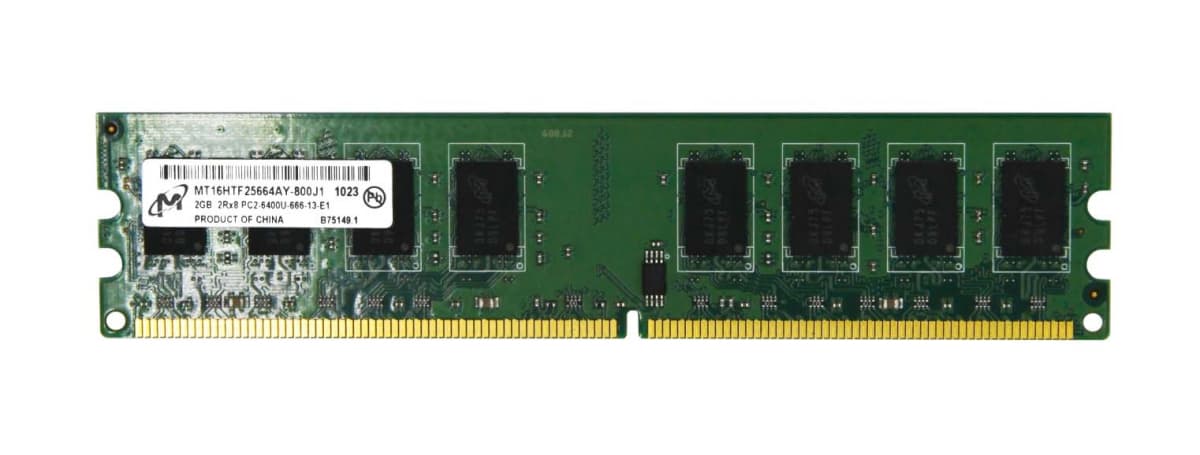 Оперативная память Micron MT16HTF25664AY-800J1 DDRII 2GB