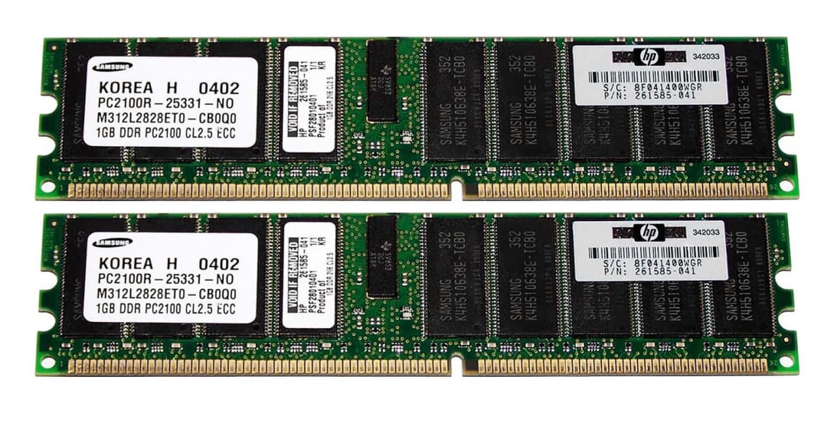 Оперативная память HP 300680-B21 DDR 2Gb