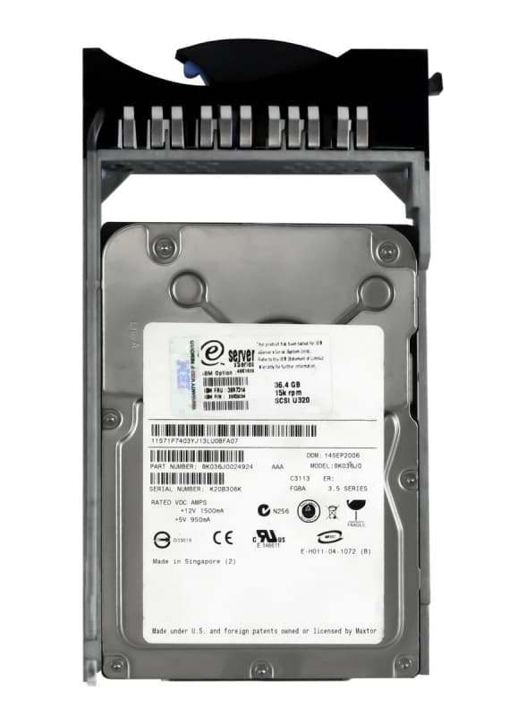 Жесткий диск IBM 26K5024 36,4Gb 15000 U320SCSI 3.5" HDD