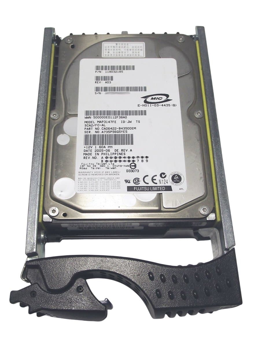EMC EMC 146,8Gb 10000 Fibre Channel 3.5" HDD 118032185-A03
