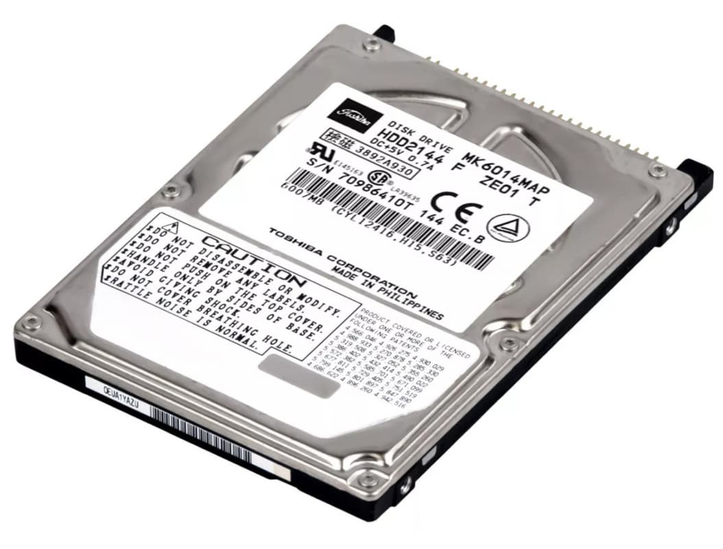 Жесткий диск Toshiba MK6014MAP 6Gb 4200 IDE 2,5" HDD