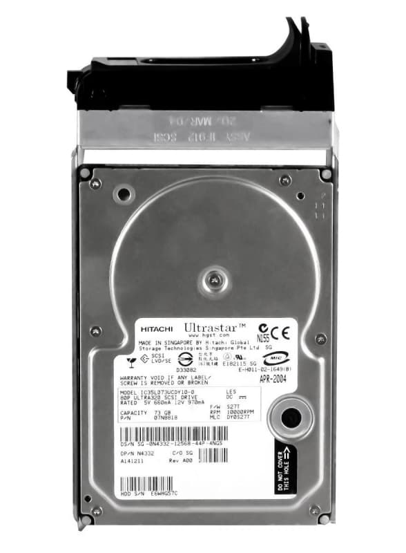 Жесткий диск Dell N4332 73,4Gb  U320SCSI 3.5" HDD