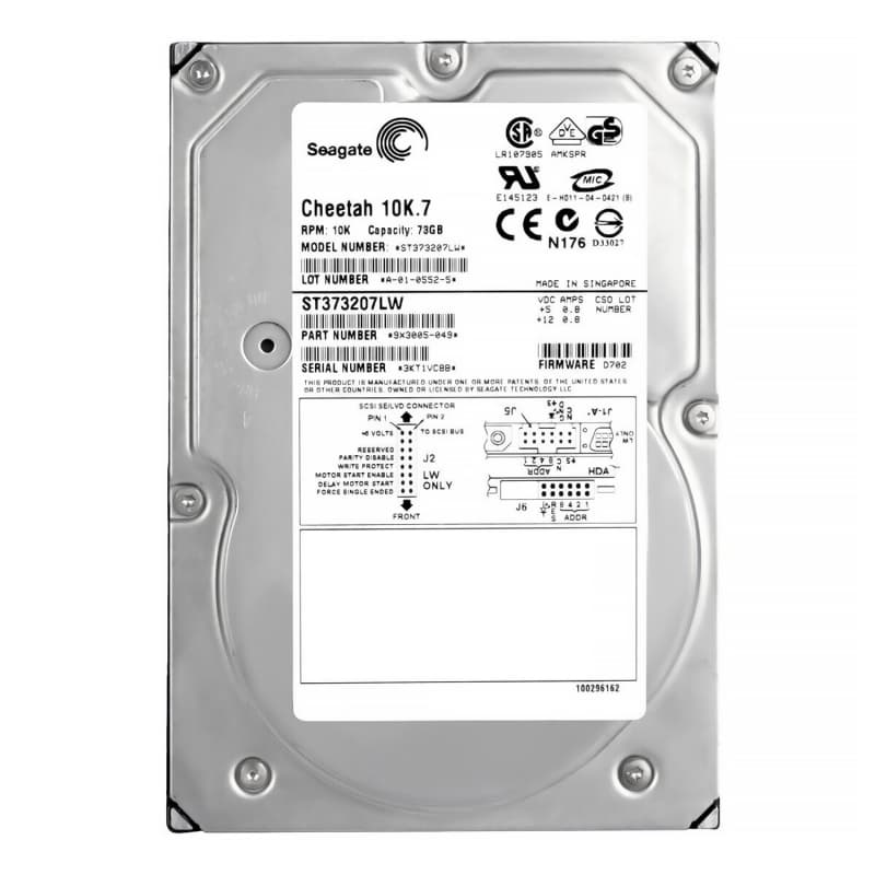 Жесткий диск Seagate ST373207LW 73,4Gb  U320SCSI 3.5" HDD