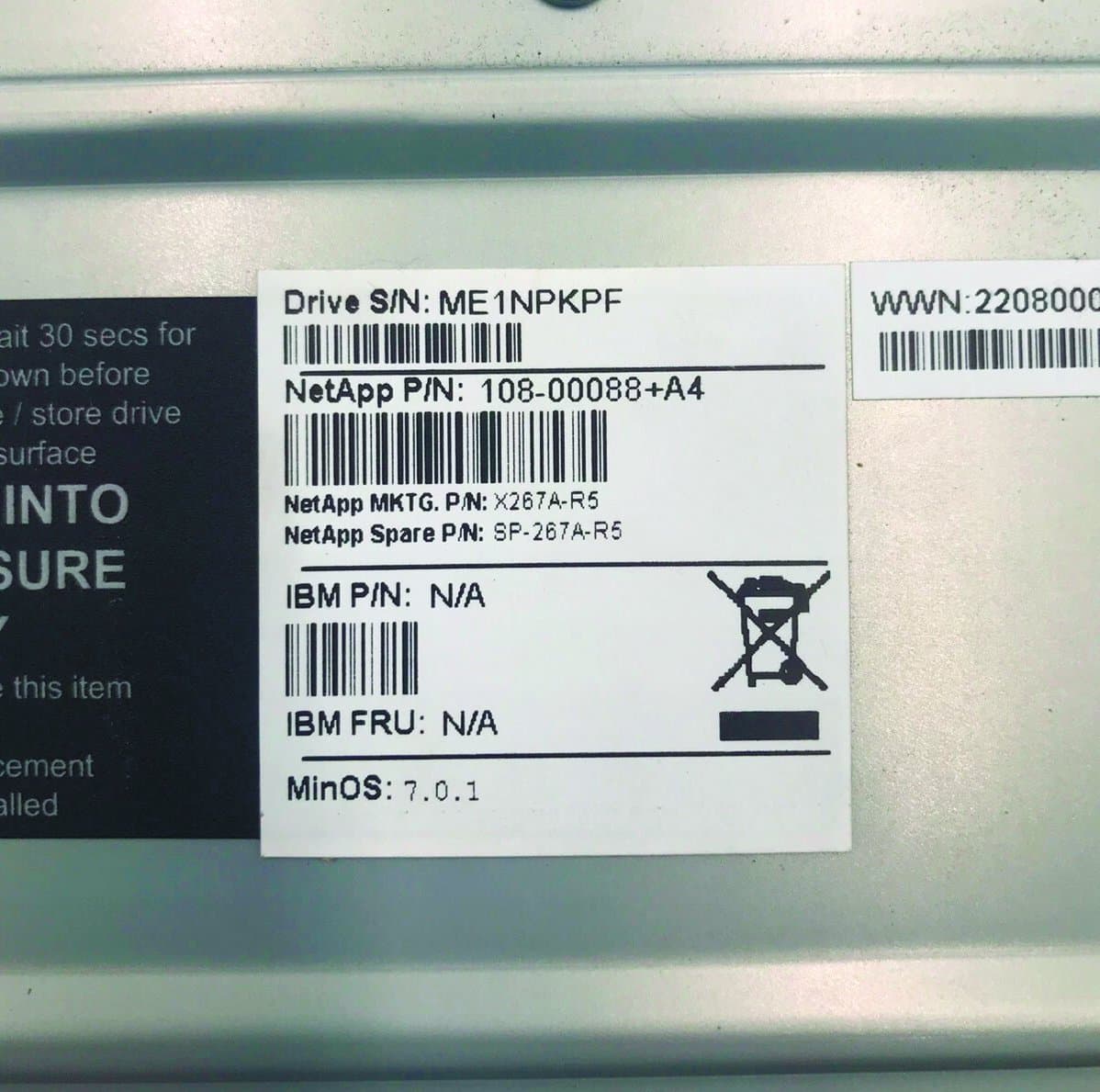 Жесткий диск NetApp 500Gb 7200 SATAII 3.5" HDD 108-00088+A4