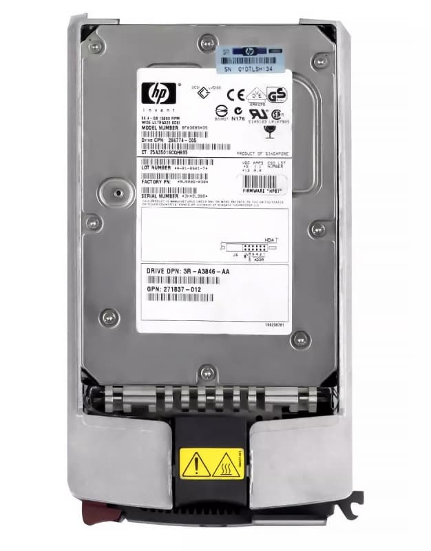 Жесткий диск HP BF03685A35 36,4Gb  U320SCSI 3.5" HDD