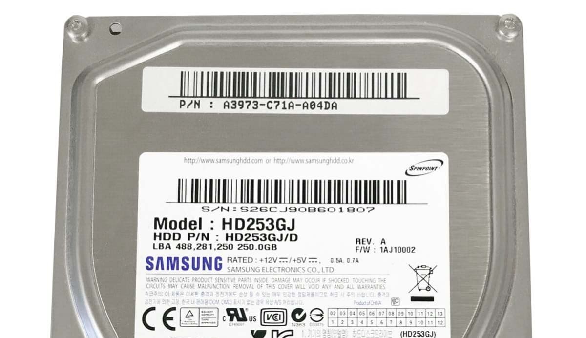 Жесткий диск Samsung ST250DM001 250Gb 7200 SATAII 3.5" HDD