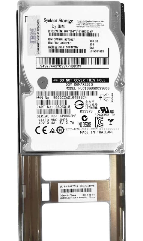 Жесткий диск IBM 44X3217 900Gb 10000 SAS 2,5" HDD