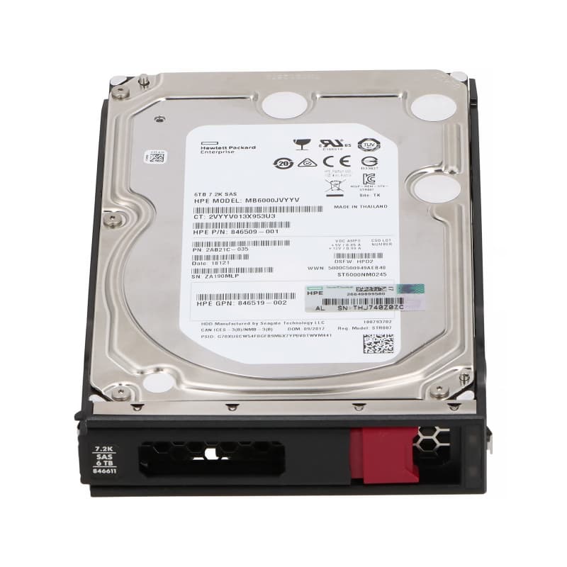 Жесткий диск HP 846611-001 6Tb 7200 SAS 3,5" HDD