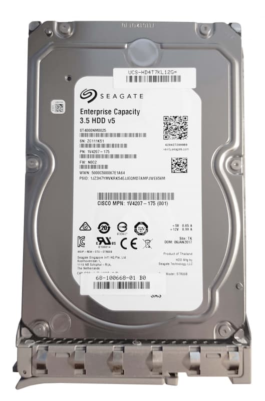 Жесткий диск Cisco UCS-HD4T7KL12G 4Tb 7200 SAS 3,5" HDD