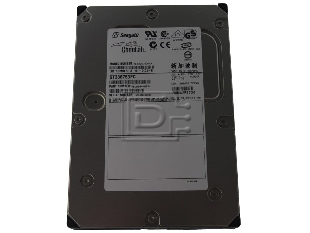 Жесткий диск Seagate 9U9004 36,7Gb  Fibre Channel  3,5" HDD