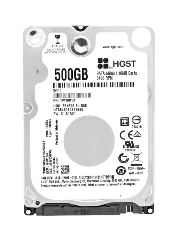 Жесткий Диск HGST 1W10013 500GB SATAIII 2.5" HDD