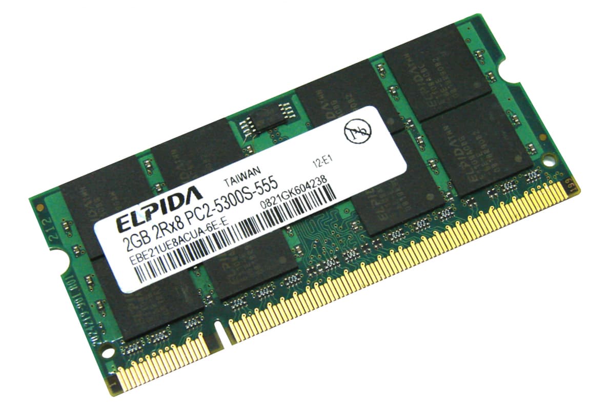 Оперативная память Elpida EBE21UE8ACUA-6E-E DDRII 2Gb