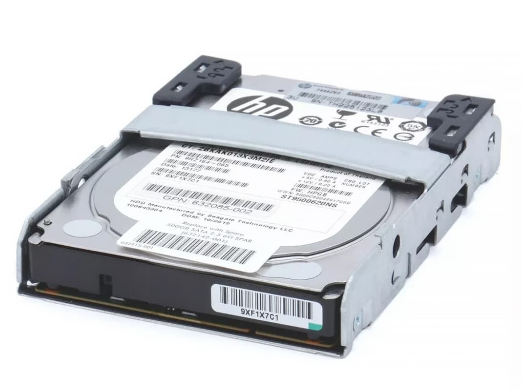 Жесткий диск HP 632142-001 500Gb 7200 SATAIII 2,5" HDD