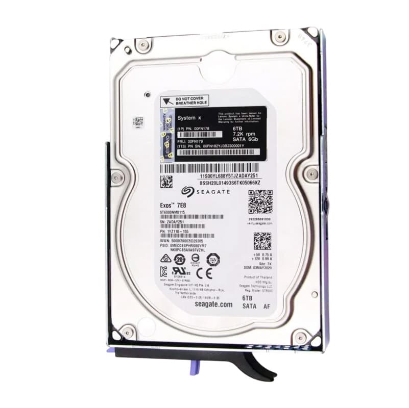 Жесткий диск Lenovo 00FN179 6Tb 7200 SATAIII 3.5" HDD