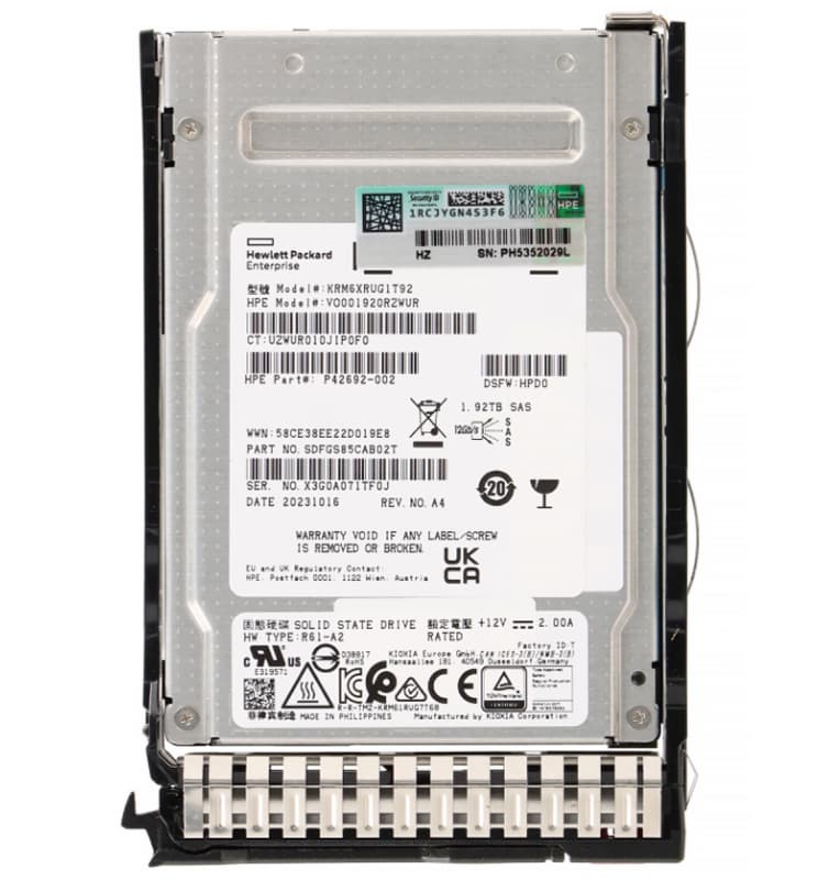Жесткий диск HP P37065-001 1,92Tb SAS 2,5" SSD