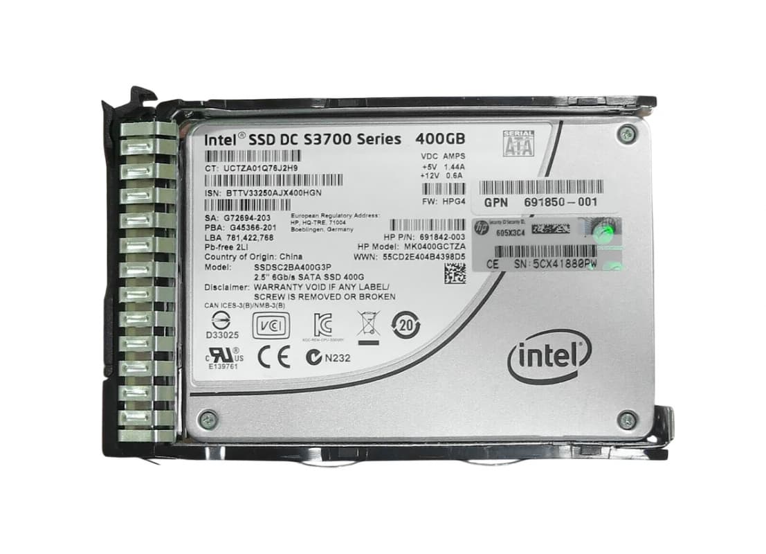 Жесткий диск HP 691850-001 400Gb SATAII 2.5" SSD