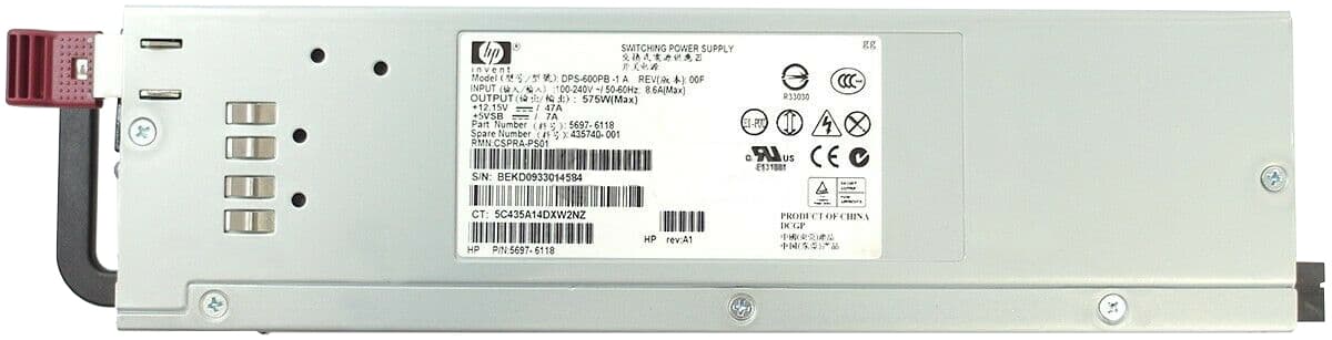 Резервный Блок Питания HP 435740-001 575W