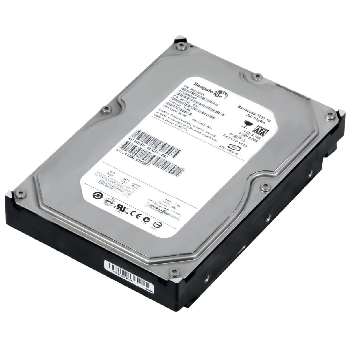 Жесткий диск HP 250Gb 7200 SATAII 3.5" HDD 9BJ14E-022