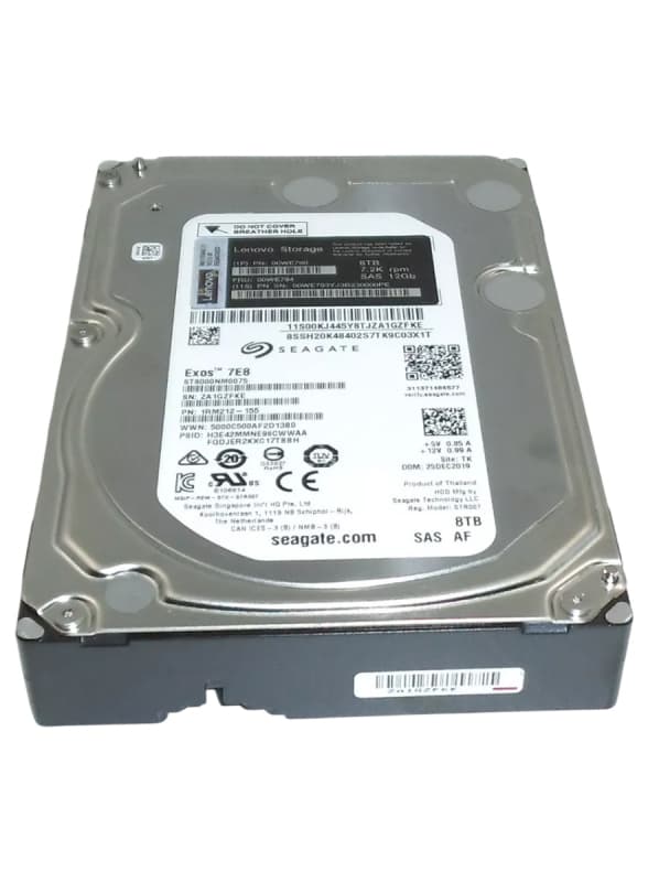 Жесткий диск Lenovo 00WE794 8TB SAS 3,5" HDD