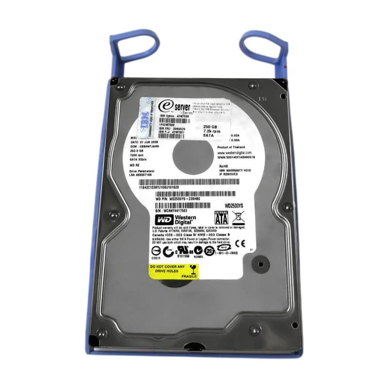 Жесткий диск IBM 43W7601 250Gb 7200 SATAII 3.5" HDD