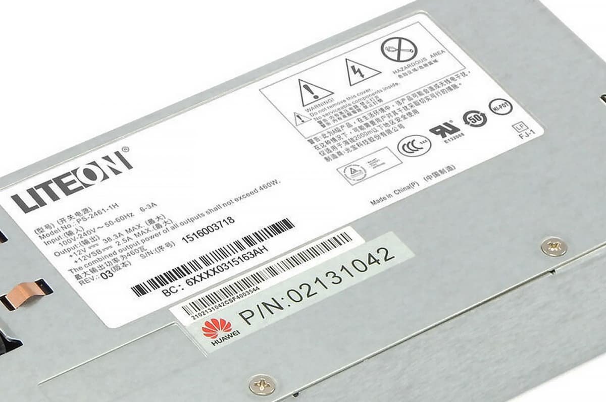Резервный Блок Питания Huawei WEPW80015 460W