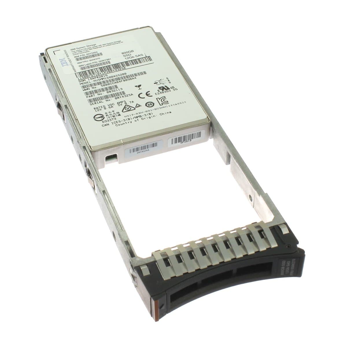Жесткий диск IBM 800Gb  SAS 2.5" SSD 00Y5950
