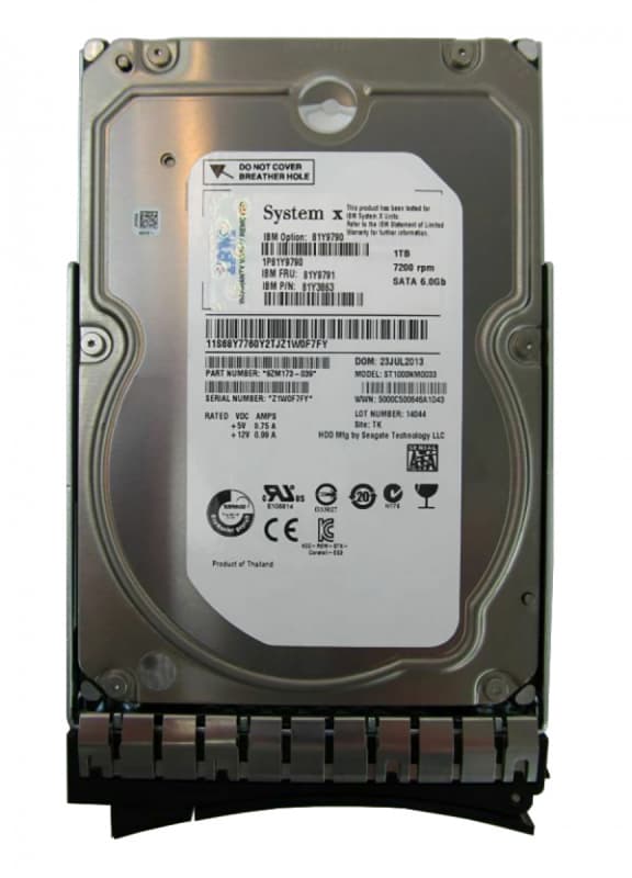 Жесткий диск IBM 9ZM173-039 1Tb 7200 SATAIII 3.5" HDD
