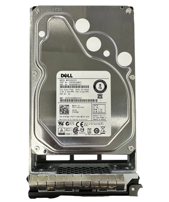 Жесткий диск Dell TNTM5 2Tb 7200 SATAIII 3.5" HDD